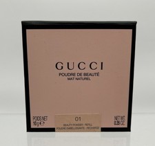 Gucci Poudre De Beaute Mat Naturel 01 Beauty Face Powder Setting .35 READ DESCRP