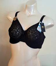 Wacoal Halo Lace Unlined Underwire Bra 34DDD Style 851205