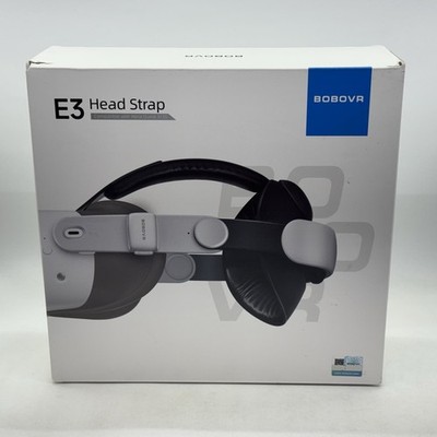 BOBOVR E3 Head Strap Quest 3 3S Counterweight Comfort VR Gaming lightweight