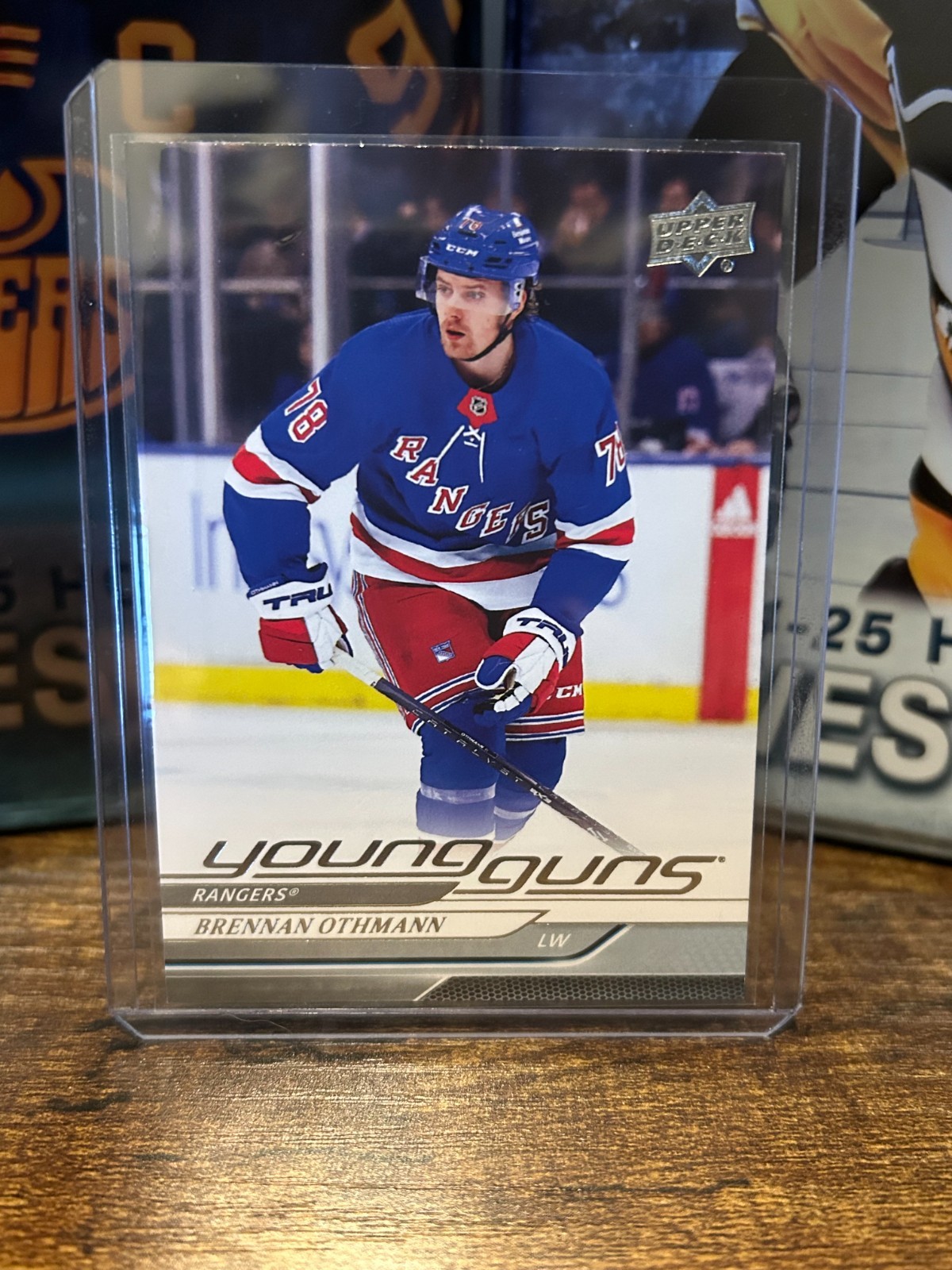 2024-25 UPPER DECK SERIES 1 BRENNAN OTHMANN YOUNG GUNS #206