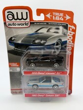 Auto World Chevy Camaro ZL1 2012 Z28 1982 1:64 Diecast F-bodies 2-Pack