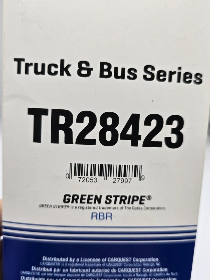Accesorio correa de transmisión-camión y autobús puertas correa en V TR28423 EE. UU. Foto 3 de 4