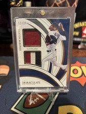 2022 Immaculate Collection Materials Dual Patch #IMD-TM Triston McKenzie #12/25