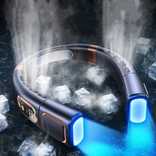 Ventilador de cuello colgante enfriador de aire de refrigeración pequeño aire acondicionado eléctrico portátil nuevo
