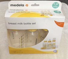 Medela Breast Milk Storage Bottles, 3 Pack of 8 Ounce Breastfeeding Bottles