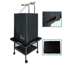 Easily Good Night Bird Cage Cover for Large Bird Cage with Play Top with Stor...