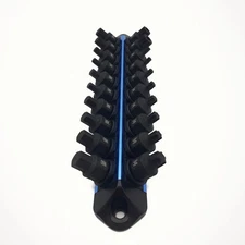 Astro Pneumatic 78320 20 Piece 3/8 Inch Drive With Outside Hex Nano Impact Torx