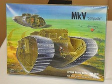 1:35 Interus Mk V "Composite" WWI Heavy Battle Tank - Model Kit - 3501 - NEW