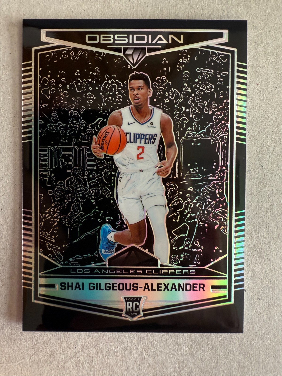 2018-19 Panini Chronicles - Obsidian Preview Shai Gilgeous-Alexander #579 (RC)