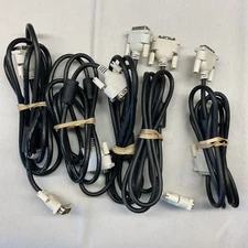Lot of 10 6ft DVI to DVI Male to Male DVI-D Single Link Display Monitor Cables