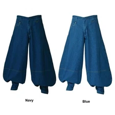 Nikkapokka Denim Japanese Tobi Workwear Ninja Style Nikka Working baggy Pants