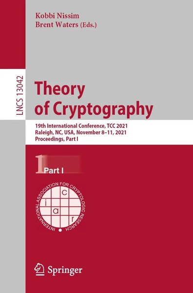 Kobbi Nissim (U. A.) | Theory Of Cryptography | Taschenbuch | Englisch (2021)-image