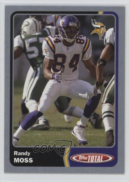 2003 Topps Total Silver Randy Moss #323 HOF 05ks