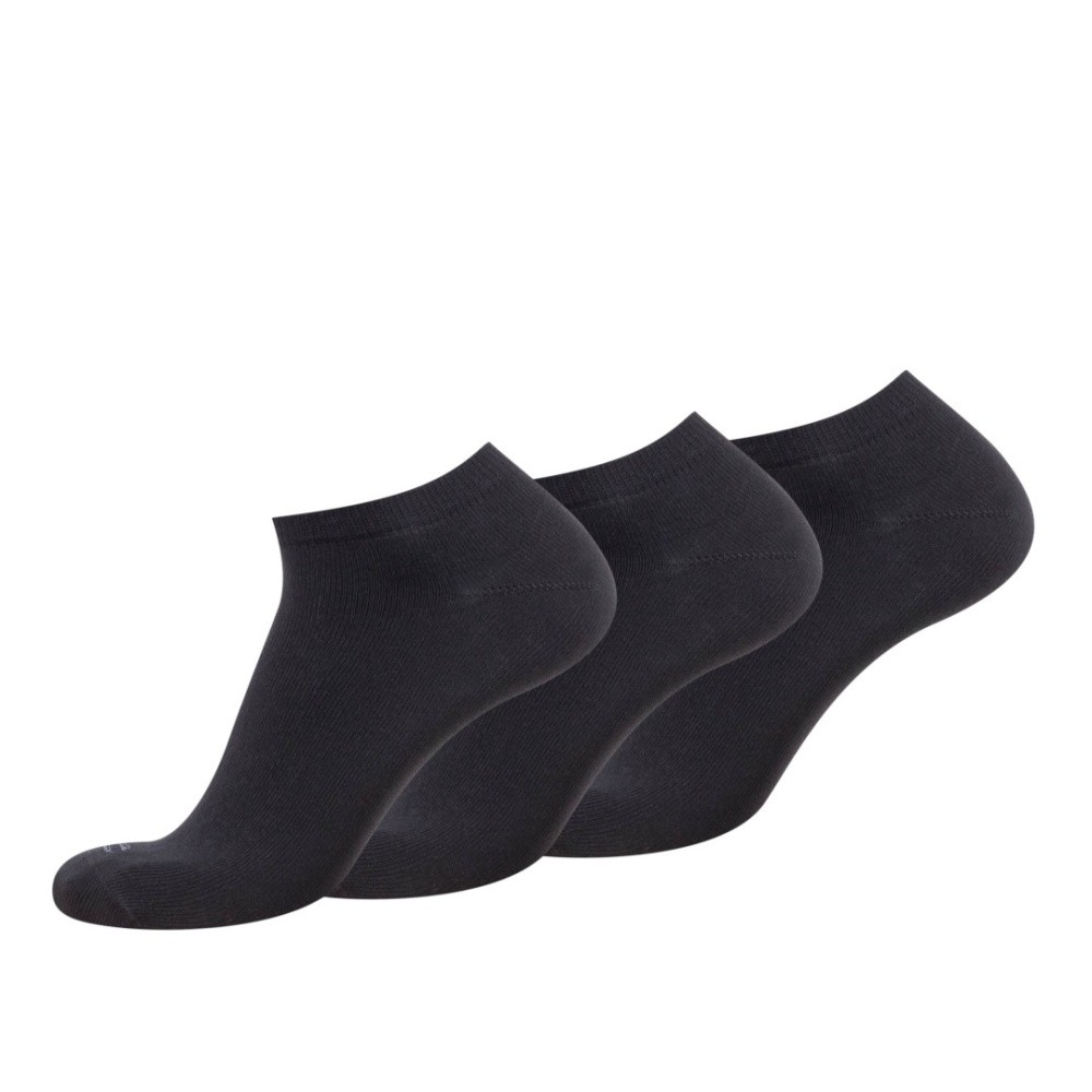 Camel Active Men's Sneaker Socks Pack of Three Black 6595 610