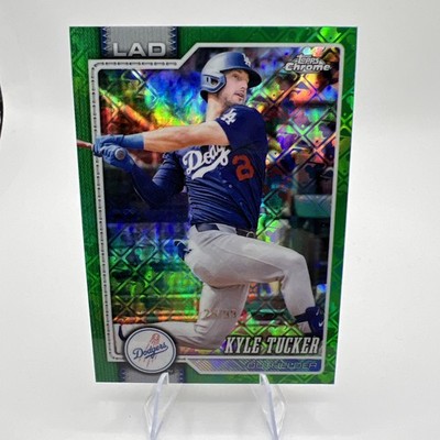 2026 Topps Chrome Logofractor Edition Kyle Tucker Green Refractor 25/99