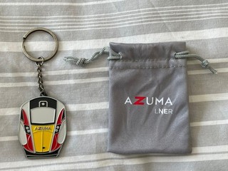 Official LNER Azuma Keyring With Pouch London North Eastern Railway