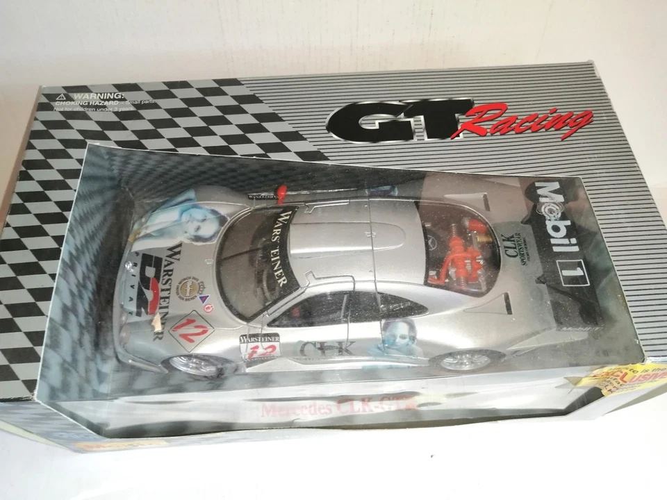 MERCEDES CLK-GTRACING NO.38848 MAISTO SCALA 1/18 - Immagine 2 di 2