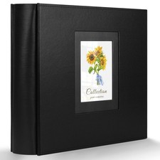 Photo Album 4x6 1000 Photos, Leather Cover Extra Large Capacity Wedding Famil...