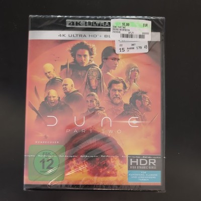 Dune: Part Two - 4K UHD | 4K Ultra HD Blu-ray + Blu-ray | Frank Herbert | 2023