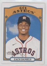 2021 Topps Heritage Minor League Edition Zach Daniels #143 3d5