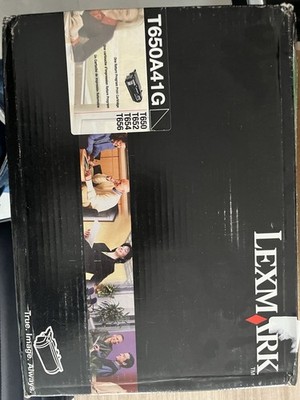 Genuine OEM Sealed Lexmark T650A41G Black Toner Cartridge T650 High Yield