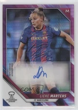 2021-22 Chrome UEFA Women's Champions League /150 Lieke Martens Rookie Auto RC