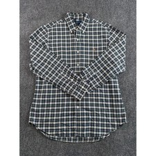 Ralph Lauren Classic Fit Plaid Button Down Shirt Mens Large Long Sleeve