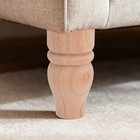  French Decorative Wooden Column Base Sofa Legs Replacement Cabinet