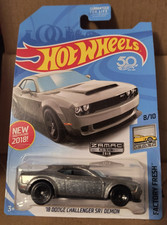 Hot Wheels ‘18 Dodge Challenger Srt Demon Zamac Factory Sealed FREE US SHIPPING