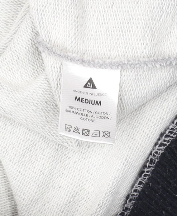 Another Influence Men's Grey Medium Pullover Crew… - image 3