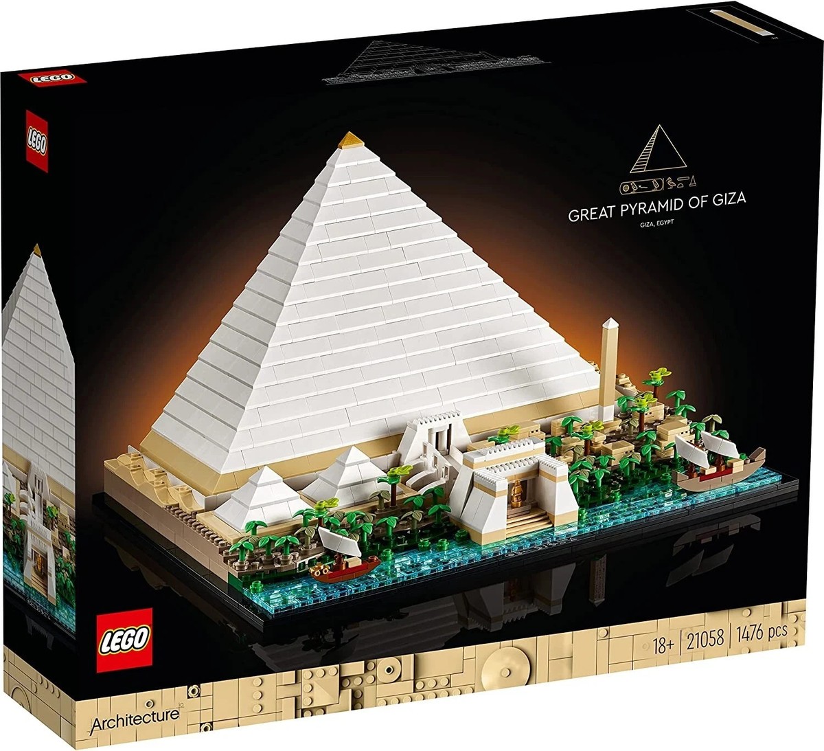 LEGO ARCHITECTURE Great Pyramid of Giza (21058) Backordered NEW