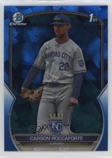 2023 Bowman Chrome Draft Sapphire Edition Carson Roccaforte #BDC-140 0r5k