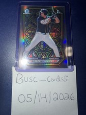 2026 Bowman Chrome Andrew Fischer Milwaukee Brewers Rookie Etched Glass BCP-149