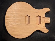 LP Double Cut Guitar Body, Mahogany, MADE IN USA, #16-315