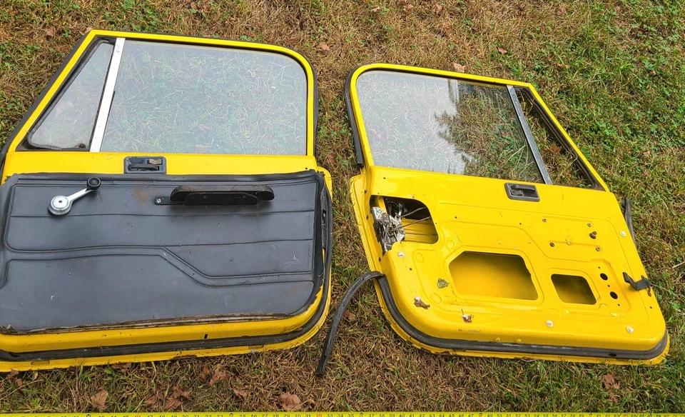 Jeep C-7, Wrangler YJ Full Hard Top Door Set Doors 1987-95??? - Image 4 of 4