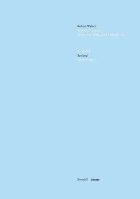 Seeland (Manuskript) | Robert Walser | Deutsch | Buch | 207 S. | 2018