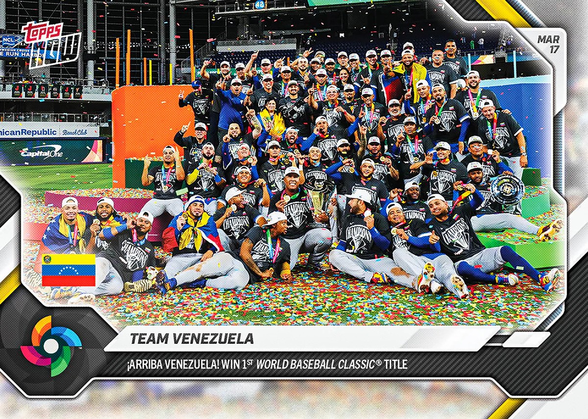 3-Card Bundle 2026 World Baseball Classic WBC MLB Topps NOW Cards