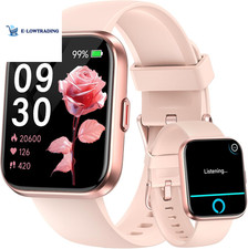 Smart Watches for Women Android Iphone, 1.8'' Women Smartwatch with Alexa Built-