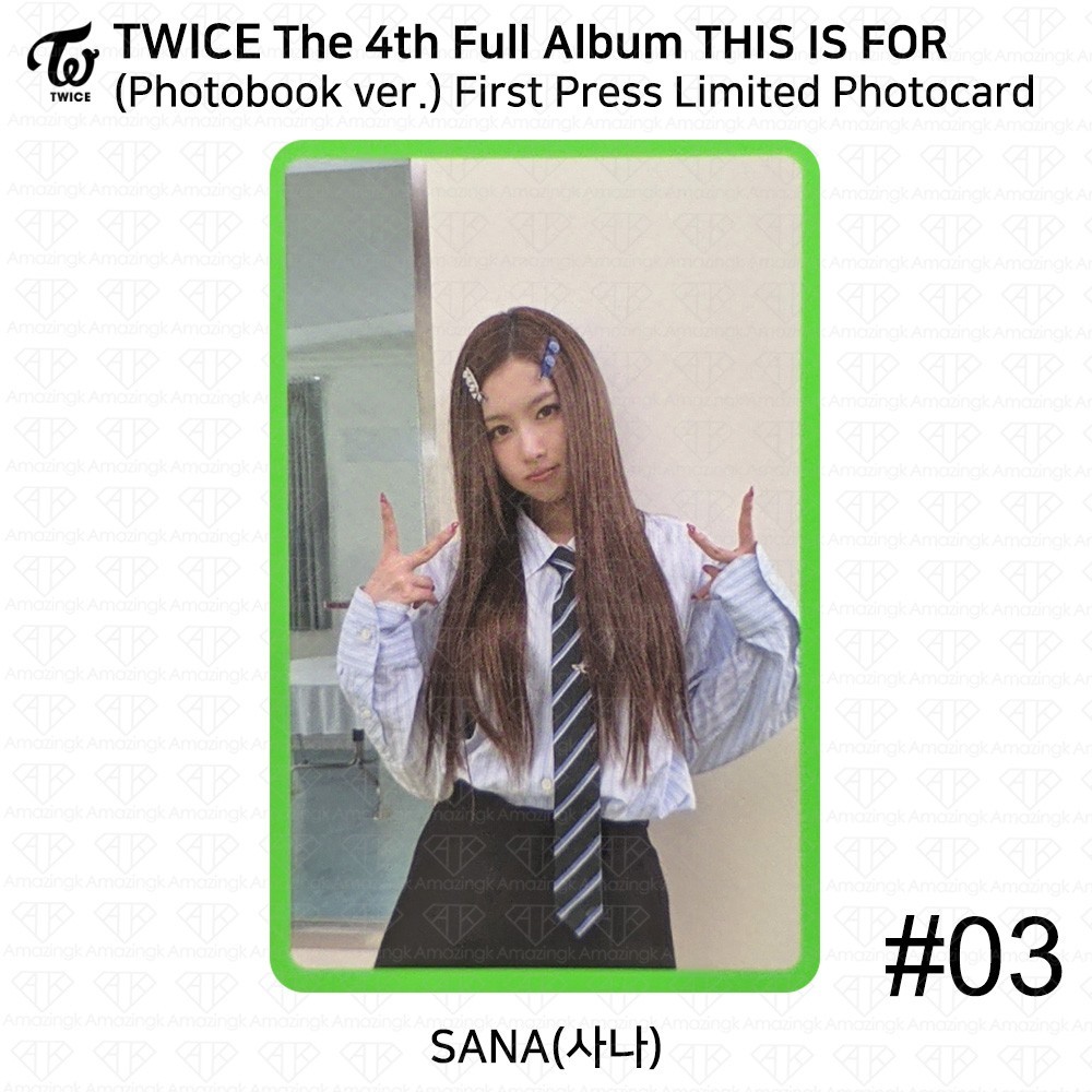TWICE 4th Full Album THIS IS FOR Photobook / Digipack ver