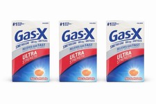 Gas-X Ultra Strength Simethicone 180mg 50 Softgels / 3 boxes / Gas relief