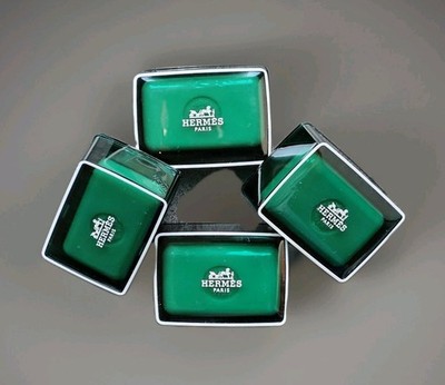 Hermès Eau d Orange Verte Parfümierte Seife 4 x 50g  ( 200g ) Soap Hermes 