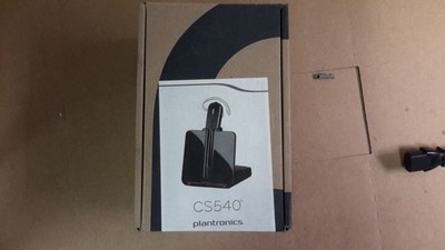 Plantronics CS540 /wireless Headset DECT 6.0 NA 84693-11 Open box