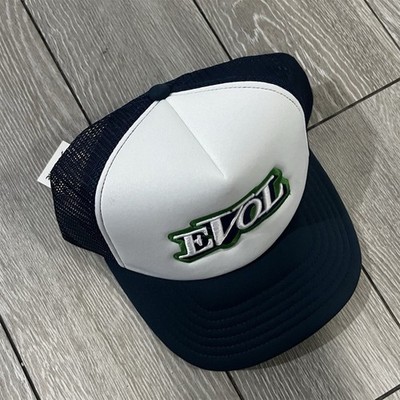 EVOL BY FUTURE TECH TRUCKER HAT (BLUE&WHITE&GREEN)