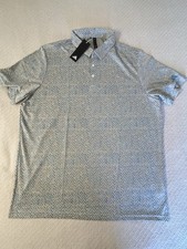 Adidas Fairway JQ Polo Golf Preppy Men  s Shirt Size XL New With Tags