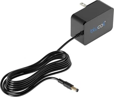 Blucoil 5V 1A Power Supply with US Plug AC Adapter Center Positive, 6.5-FT Cable
