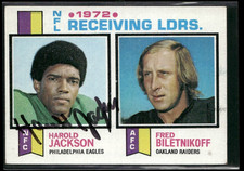 1972 NFL Receiving Leaders (Harold Jackson / Fred Biletnikoff)