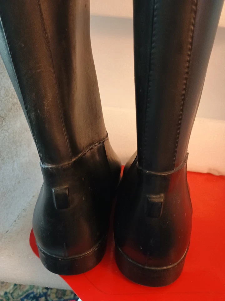 DafnaRiding Boot Style Waterproof Tall Rubber Black Sz 8 Mens VGUC - Image 4 of 4