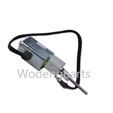 For Case 480LL 580E 580K 580SE 584D 585E 586D Fuel Shutoff Solenoid Valve D67903