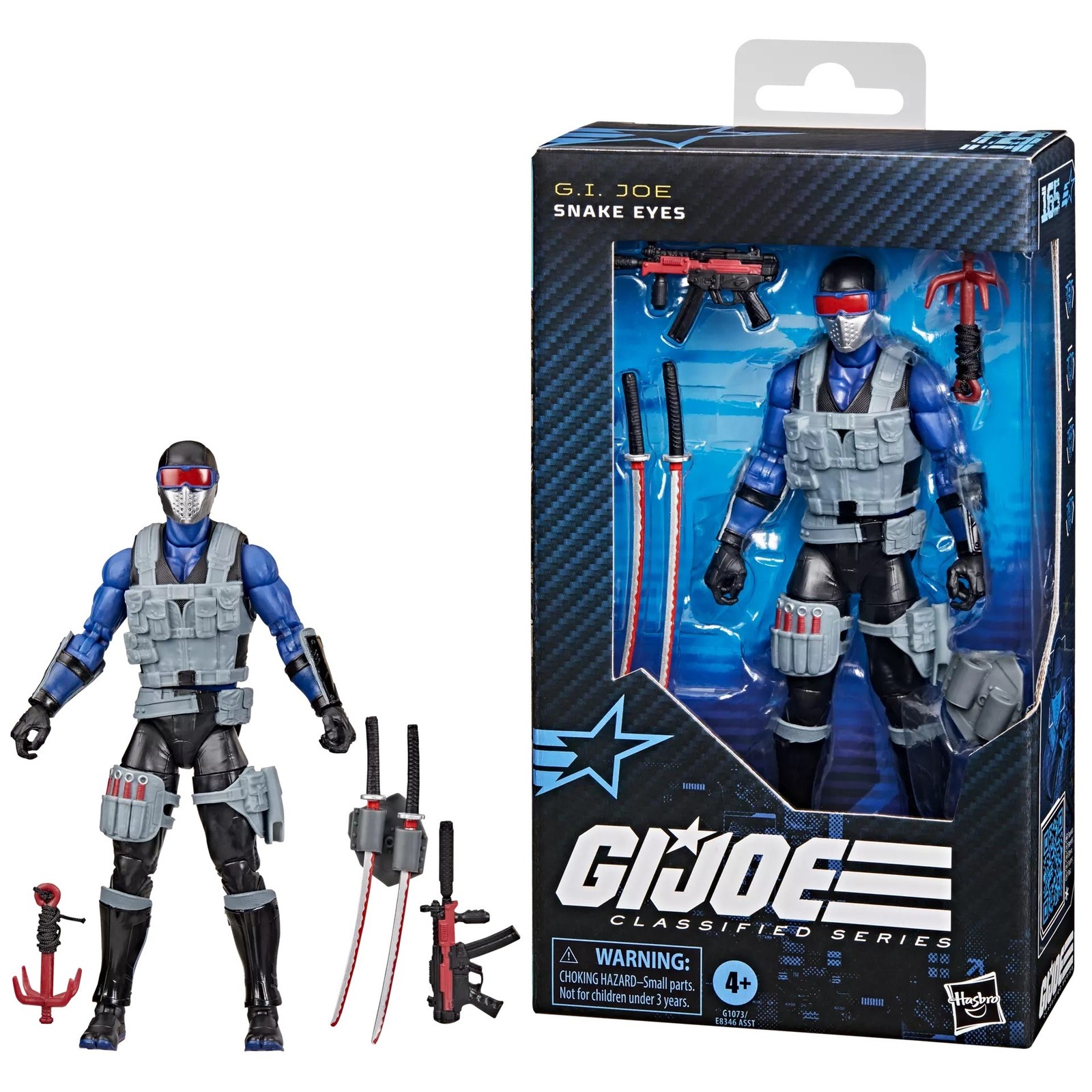 Figurine G.I. Joe Classified Series 165 Snake Eyes 15cm jouet de collection