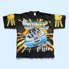 VTG ‘97 Rusty Wallace Faster Than Speed Of Lite All Over Print AOP XL T-Shirt